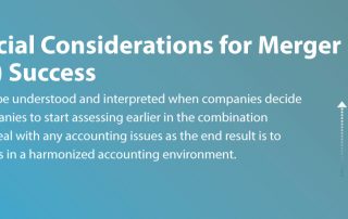 Accounting and Financial Considerations for Merger and Acquisition (M&A) Success Banner