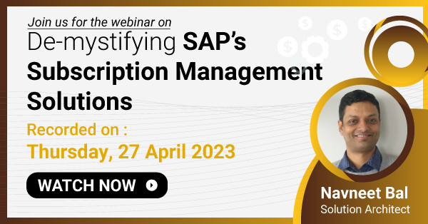 De-Mystifying SAP Subscription Management 